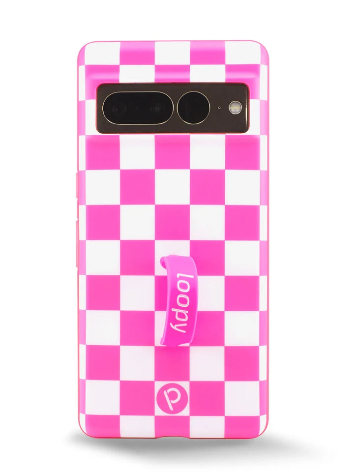 Pink Checkered
