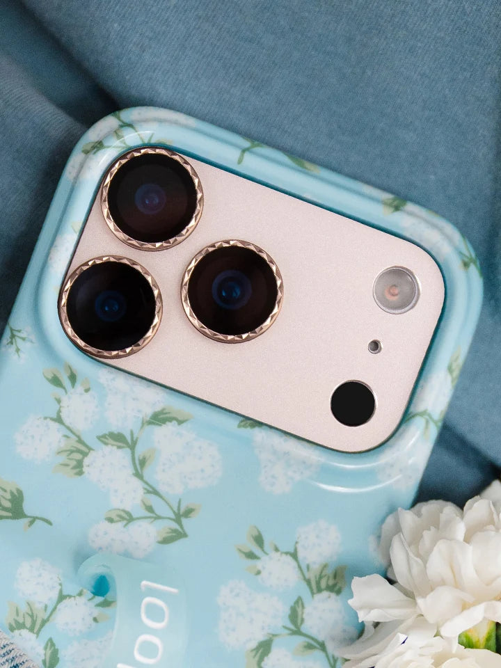 Full Coverage Diamond Cut Camera Tempered Glass