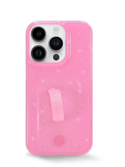 Clear Sparkle Pink