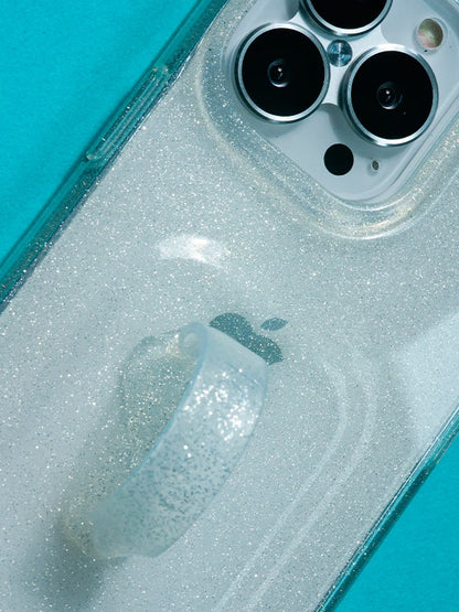 Clear Sparkle Silver