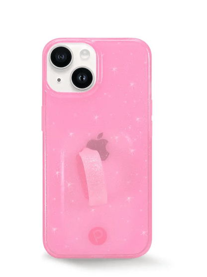 Clear Sparkle Pink