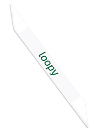 White w/ Monstera Green