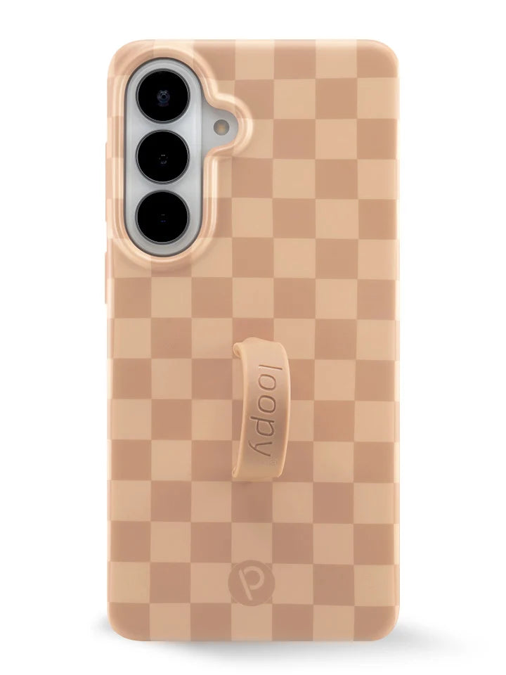 Caramel Checkered