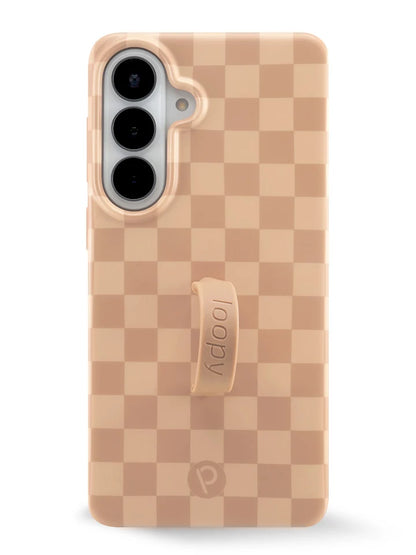 Caramel Checkered
