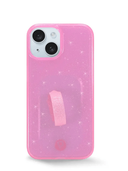 Clear Sparkle Pink