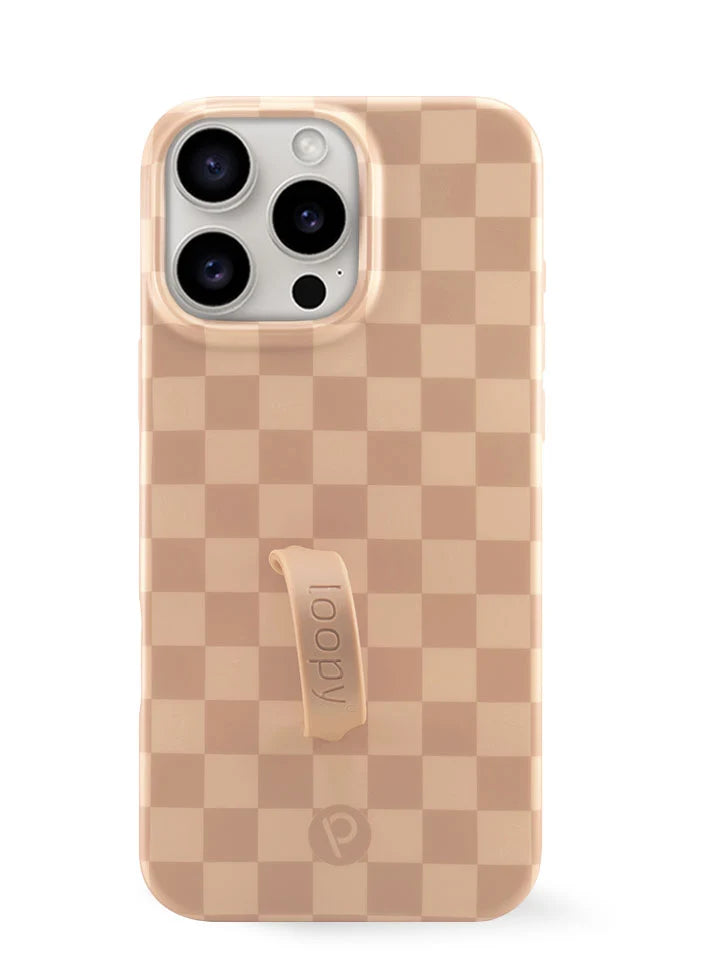 Caramel Checkered