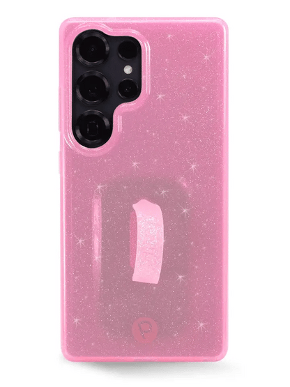 Clear Sparkle Pink
