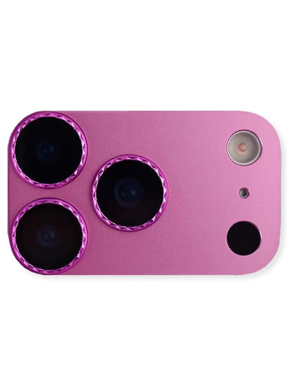 Full Coverage Diamond Cut Camera Tempered Glass