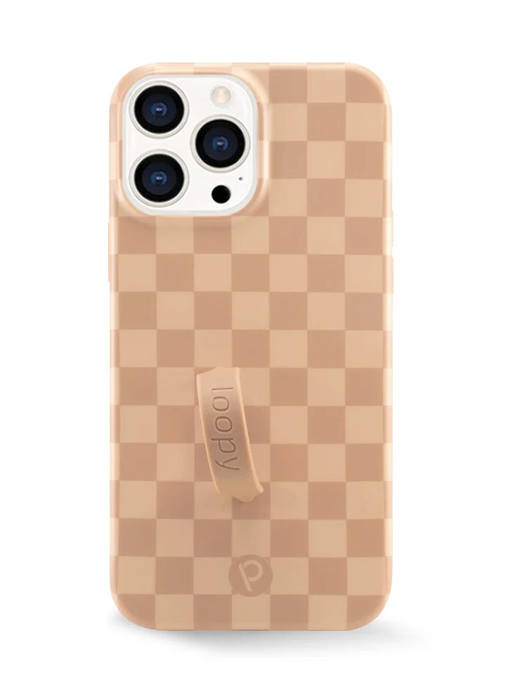 Caramel Checkered