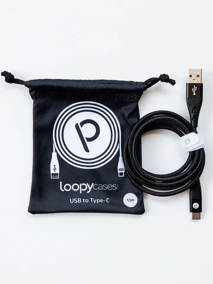 Loopy Charging Cables - Type C (1.1m / 3.6ft)