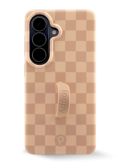 Caramel Checkered