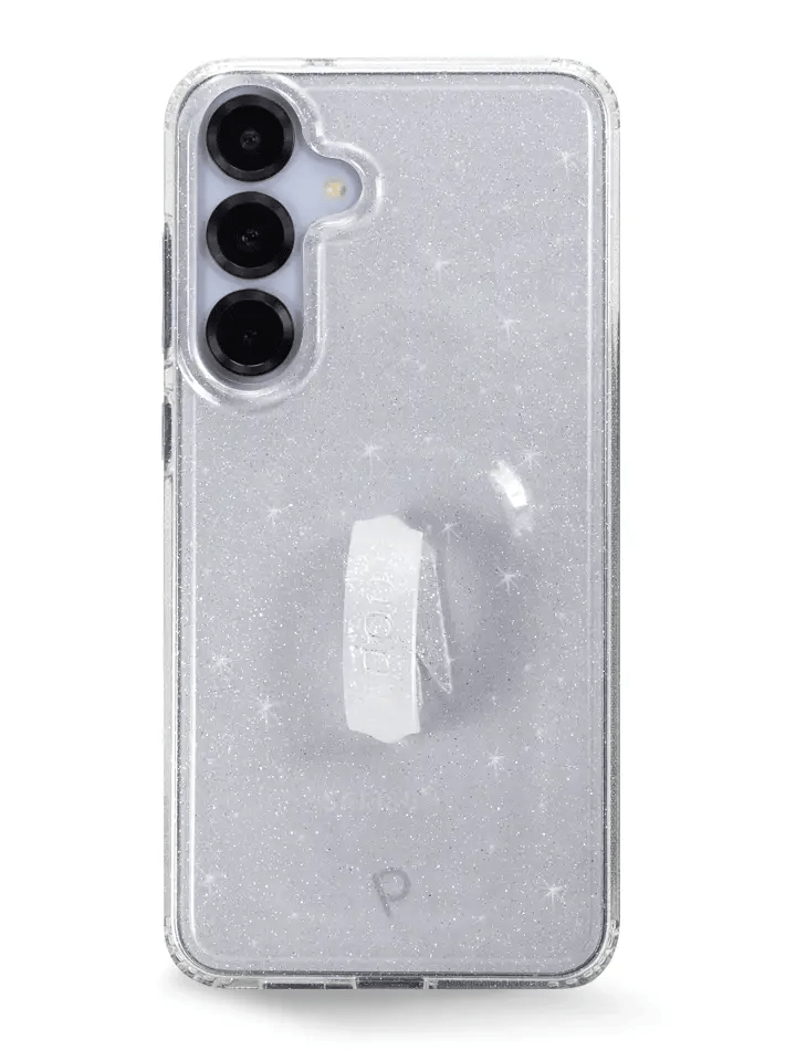 Clear Sparkle Silver