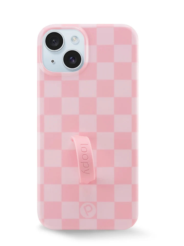 Blush Checkered