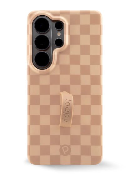 Caramel Checkered
