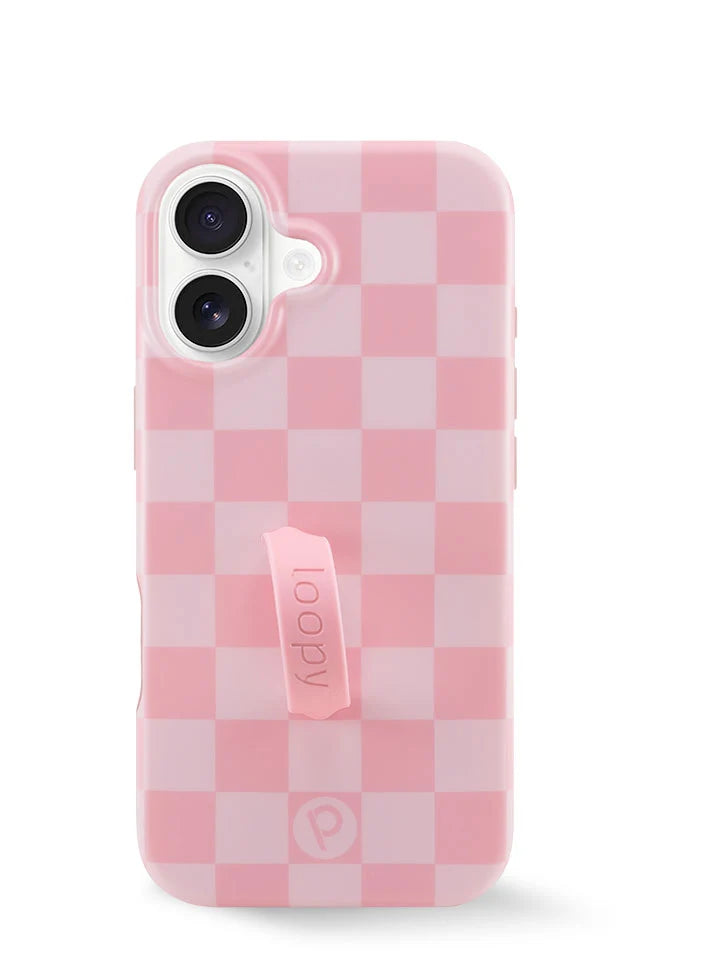 Blush Checkered