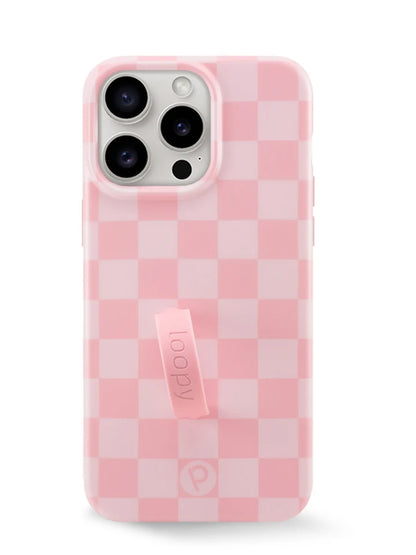 Blush Checkered