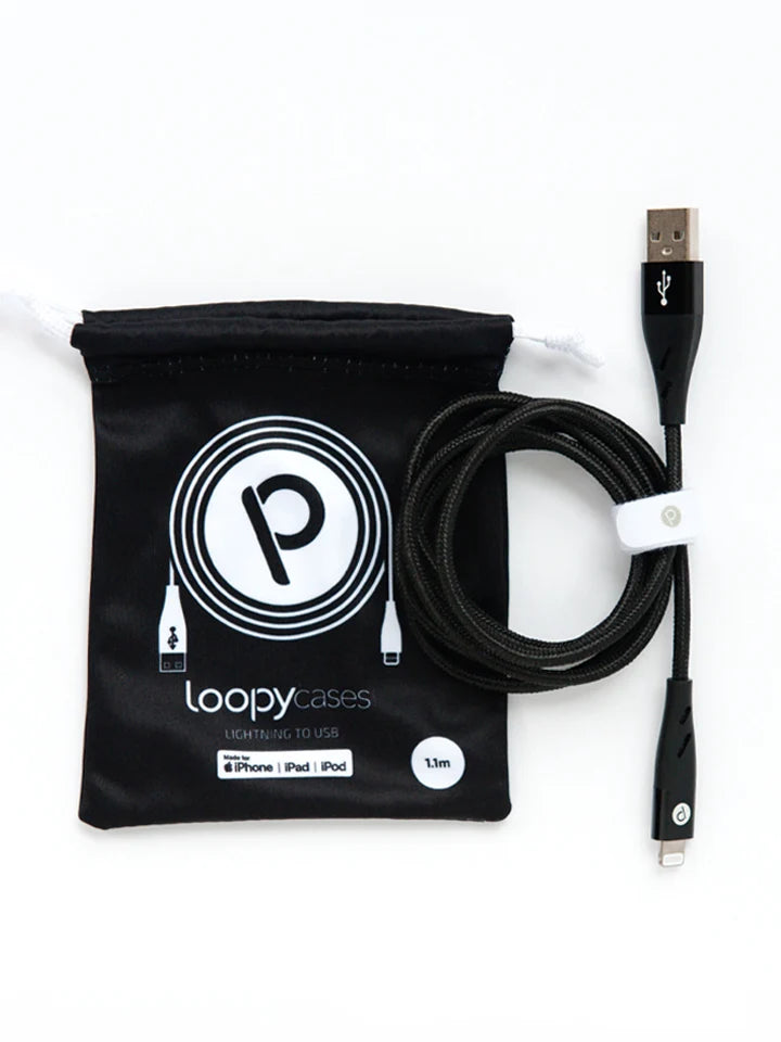 Loopy Charging Cables - Lightning to USB-A (1.1m / 3.6ft)