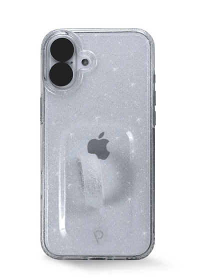 Clear Sparkle Silver