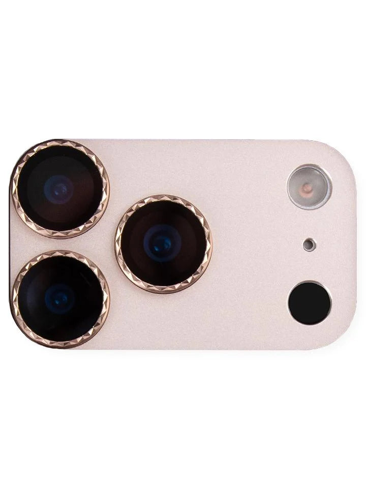 Full Coverage Diamond Cut Camera Tempered Glass