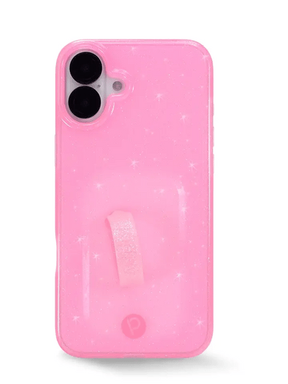 Clear Sparkle Pink