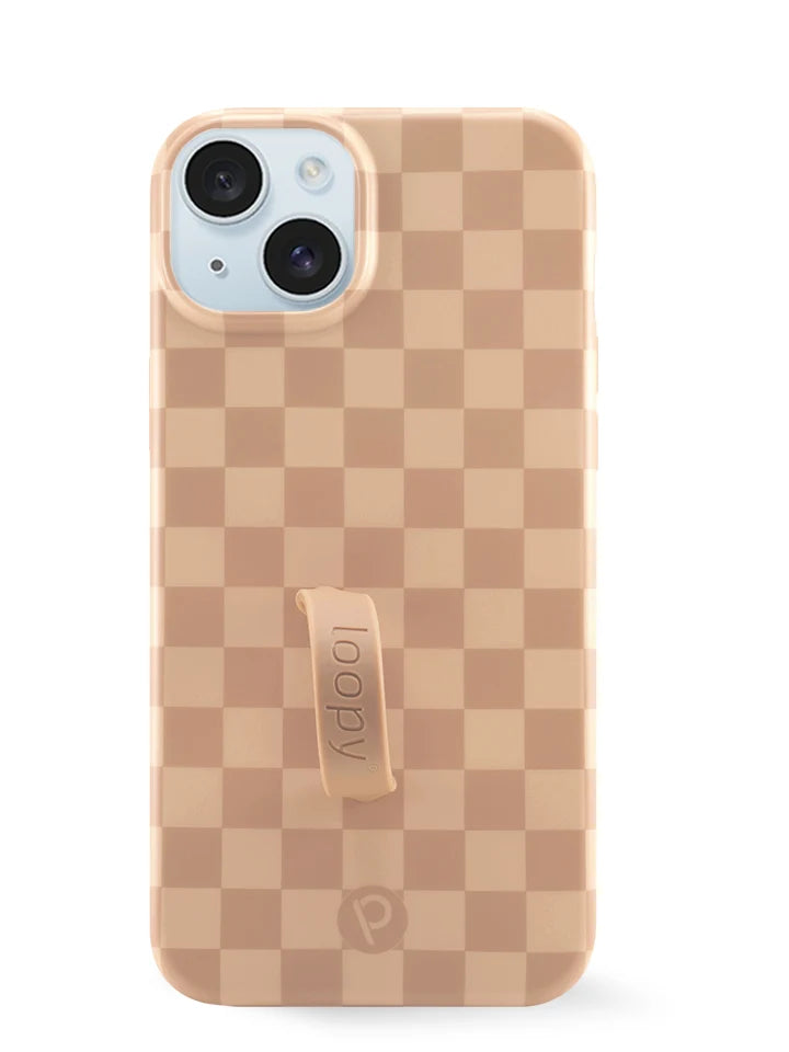 Caramel Checkered